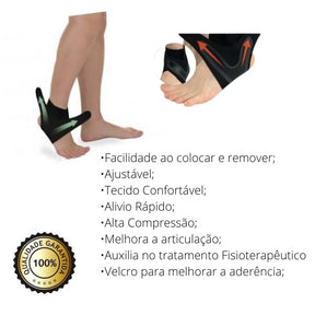 Tornozeleira Ortopédica Em Neoprene Ajustável