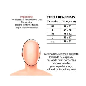 Cinta Redutora de Papada Ajuda Prevenção Anti-Ronco